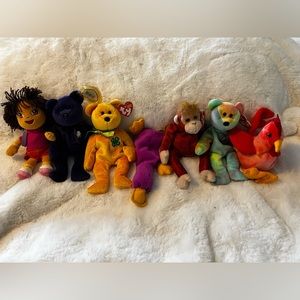 Collection of TY beanie babies